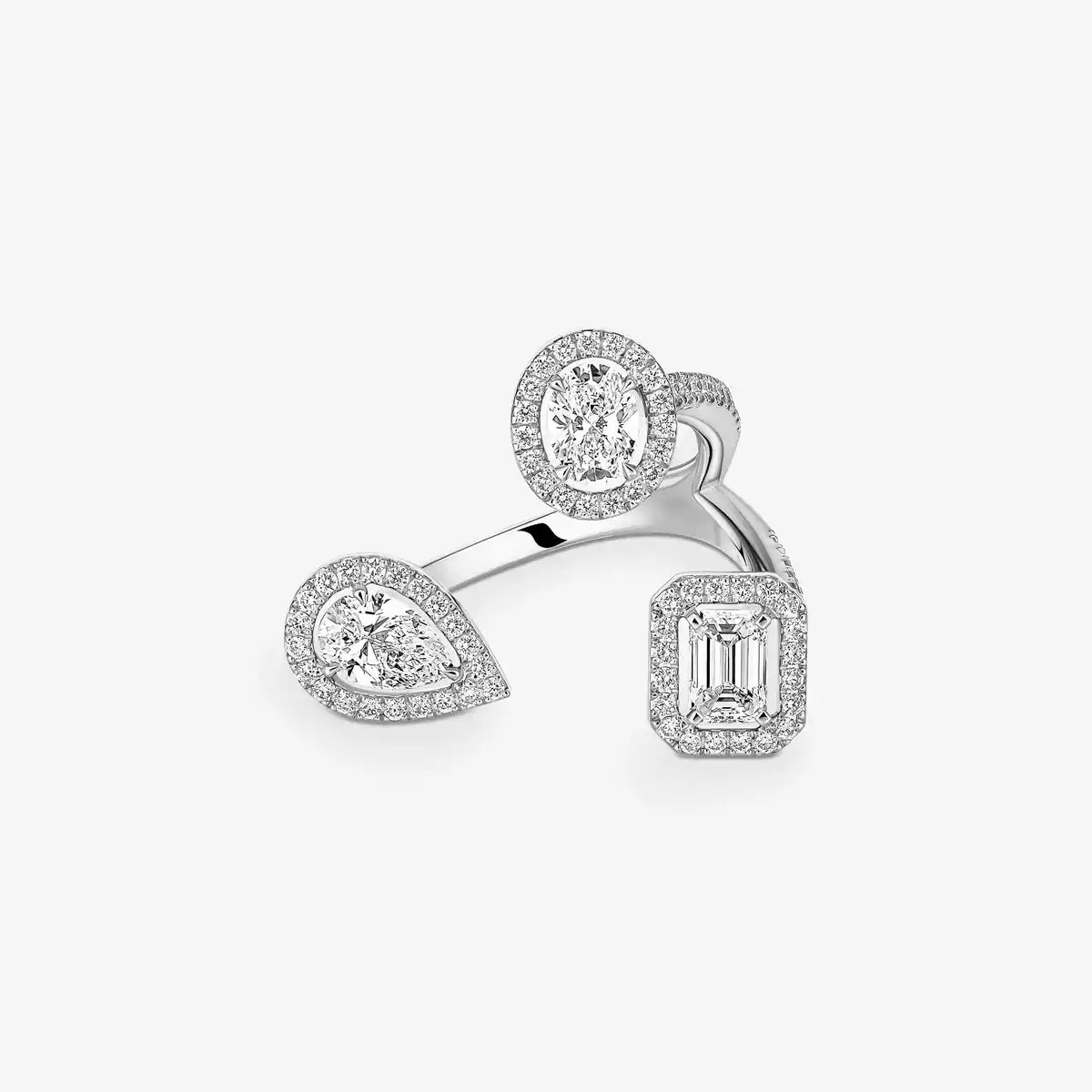 [[Marins] Diamond Ring 0,25ct My Twin Trilogy