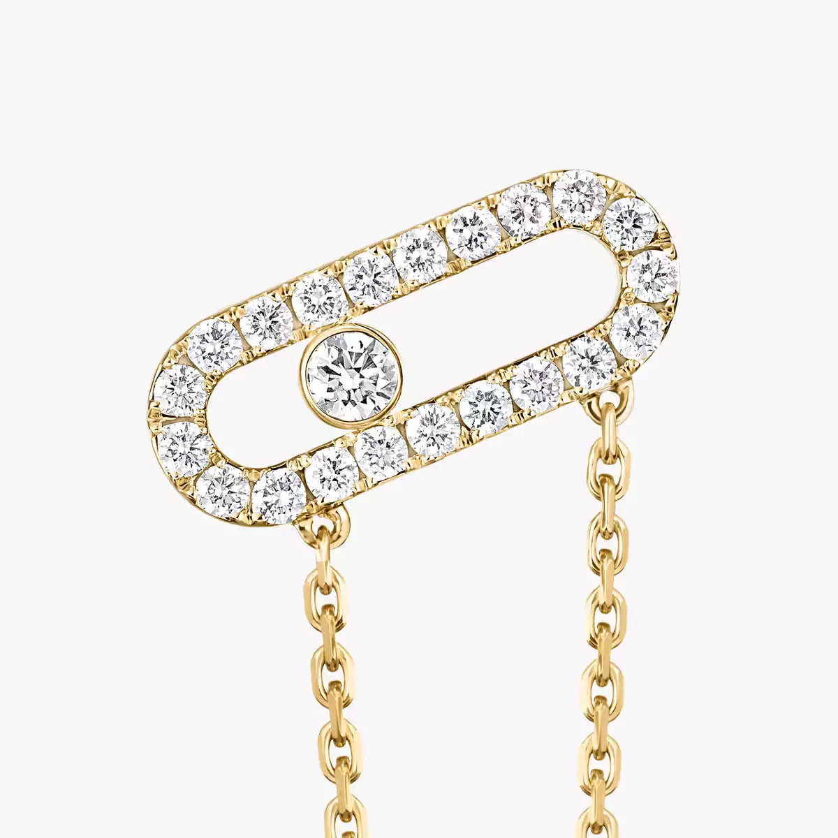 [Marins]Move Uno Diamond Earrings