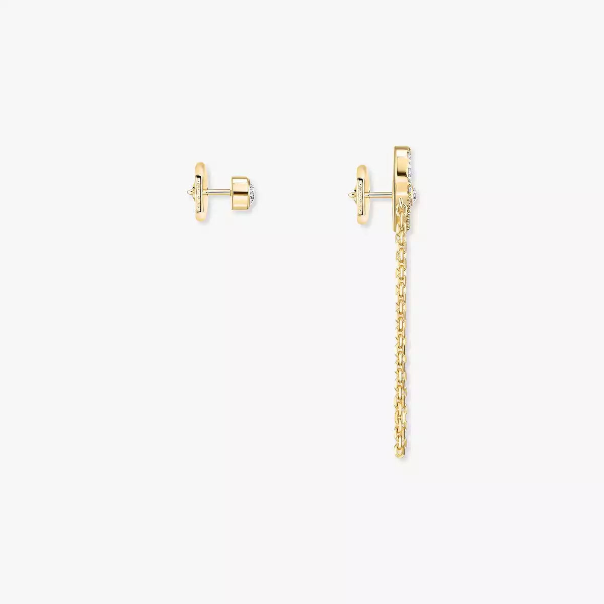 [Marins]Move Uno Diamond Earrings