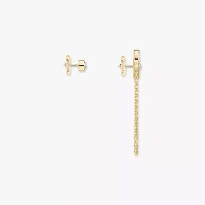 [Marins]Move Uno Diamond Earrings
