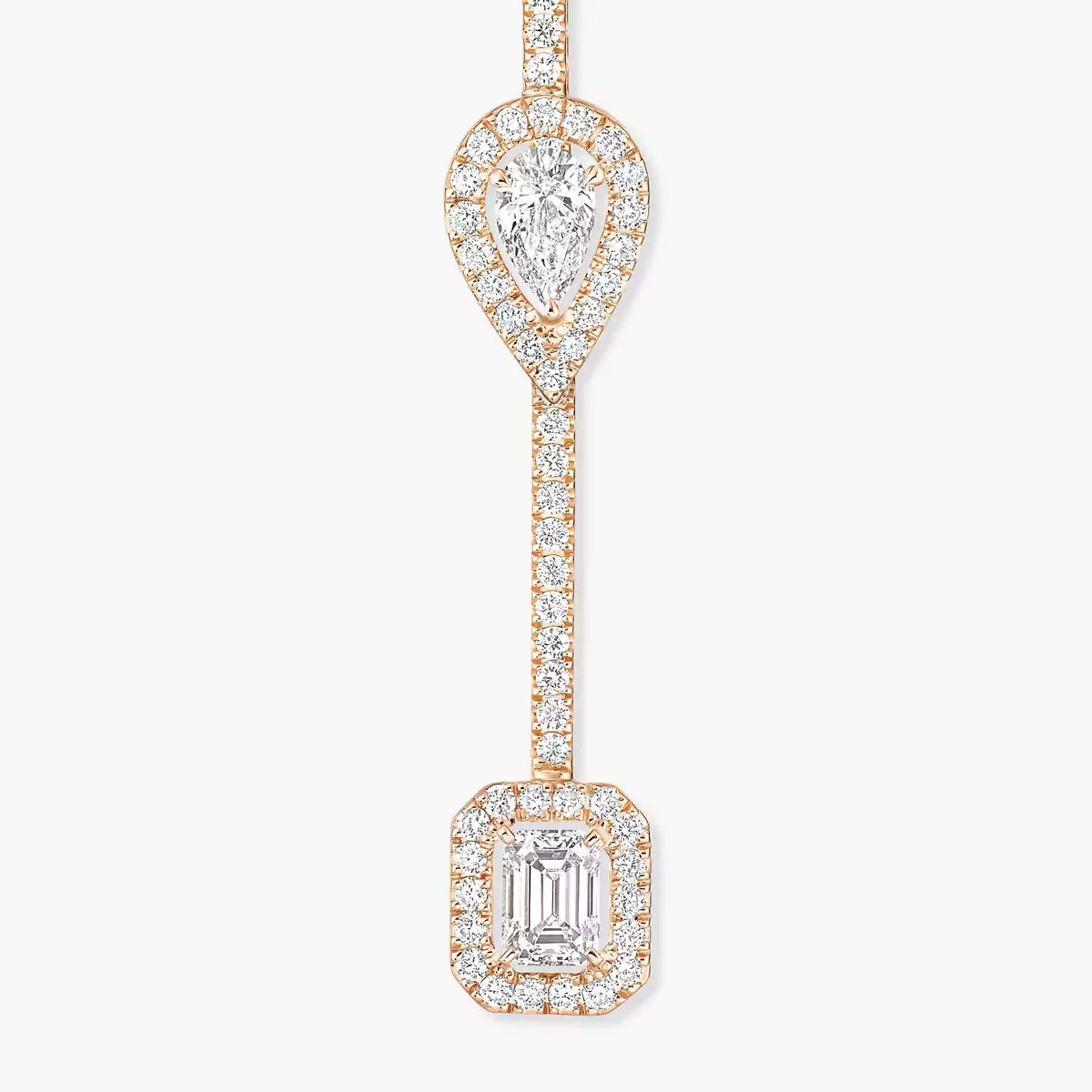 [Marins]Diamond Drop Earrings My Twin