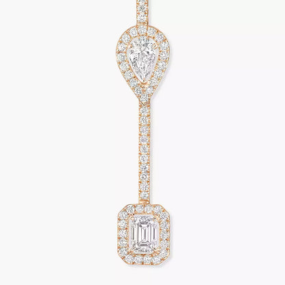 [Marins]Diamond Drop Earrings My Twin