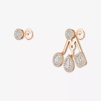 [Marins] My Twin Trio  Diamond Earrings