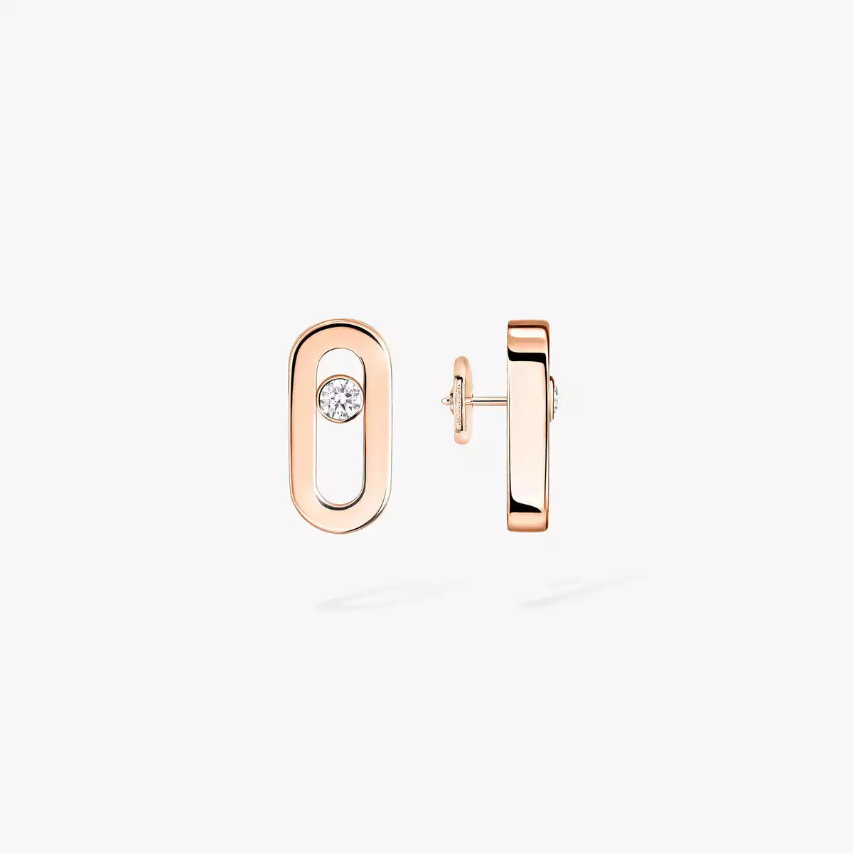 [Marins]Move Uno Diamond Stud Earrings