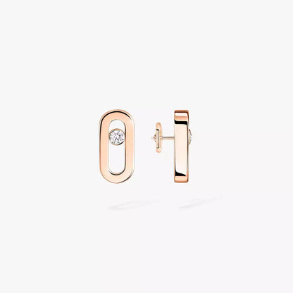 [Marins]Move Uno Diamond Stud Earrings