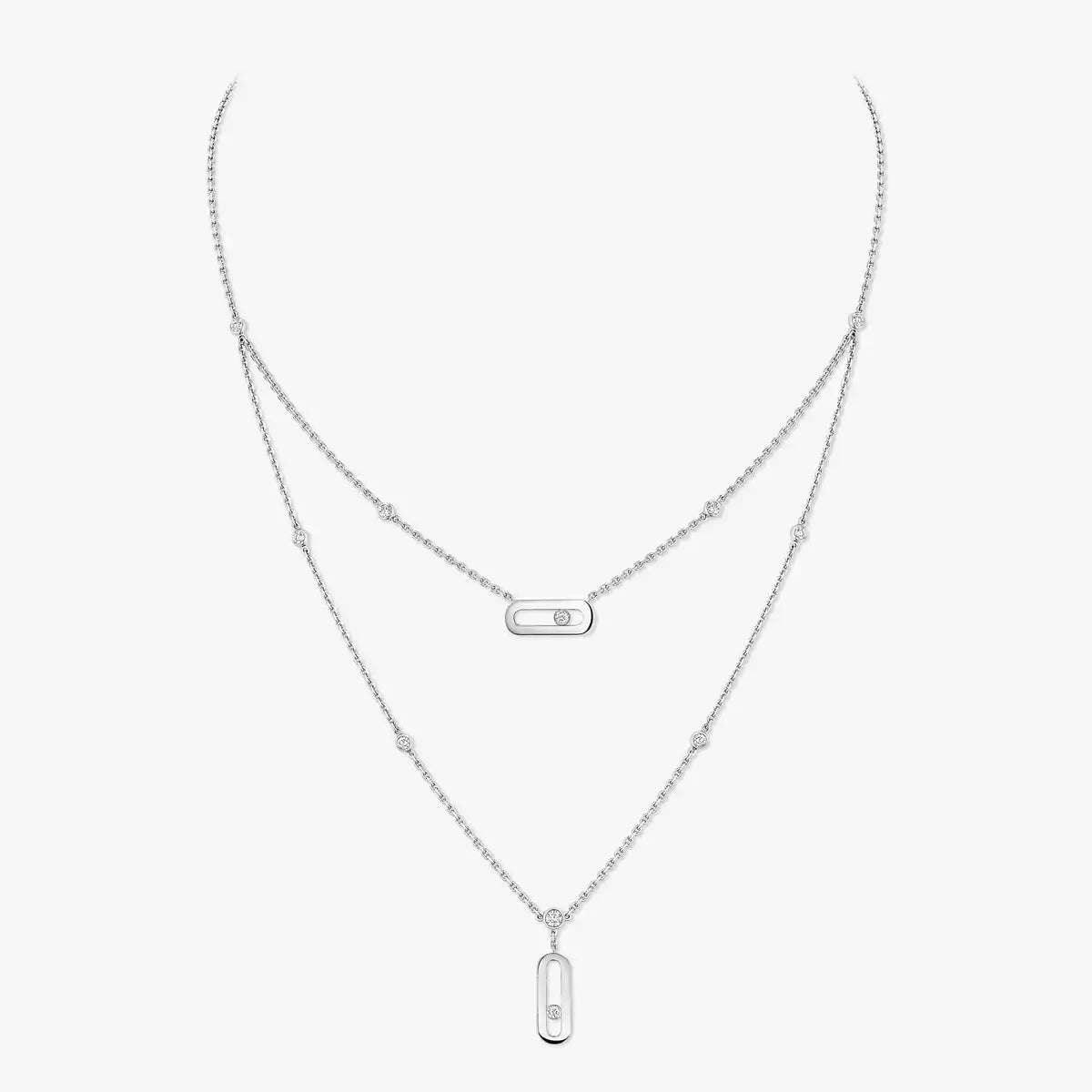 [Marins] Move Uno Diamond Necklace