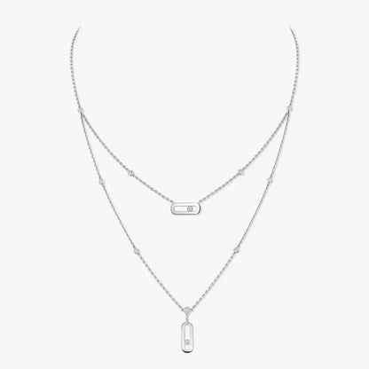 [Marins] Move Uno Diamond Necklace