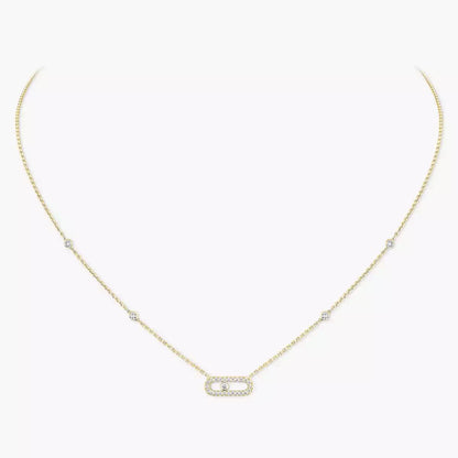 [Marins]Diamond Necklace Move Uno