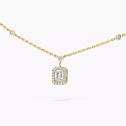 [Marins]My Twin Diamond Necklace in Silver