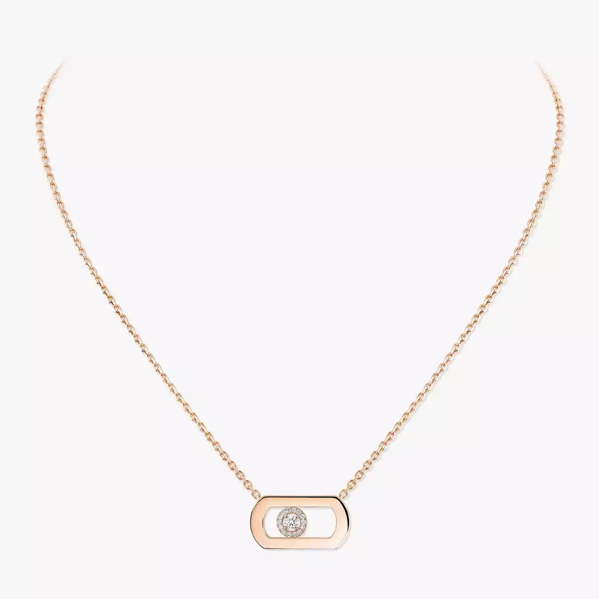 [Marins]So Move Diamond Necklace in Gold