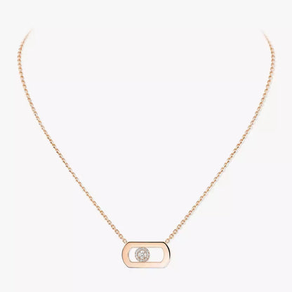 [Marins]So Move Diamond Necklace in Gold