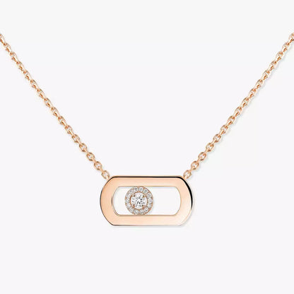 [Marins]So Move Diamond Necklace in Gold