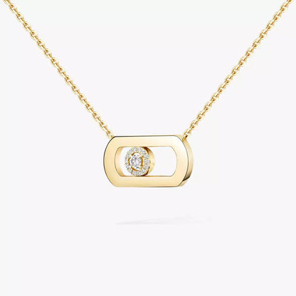 [Marins]So Move Diamond Necklace in Gold