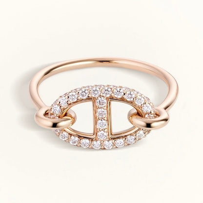 [Marins]RONDE SMALL DIAMOND RING
