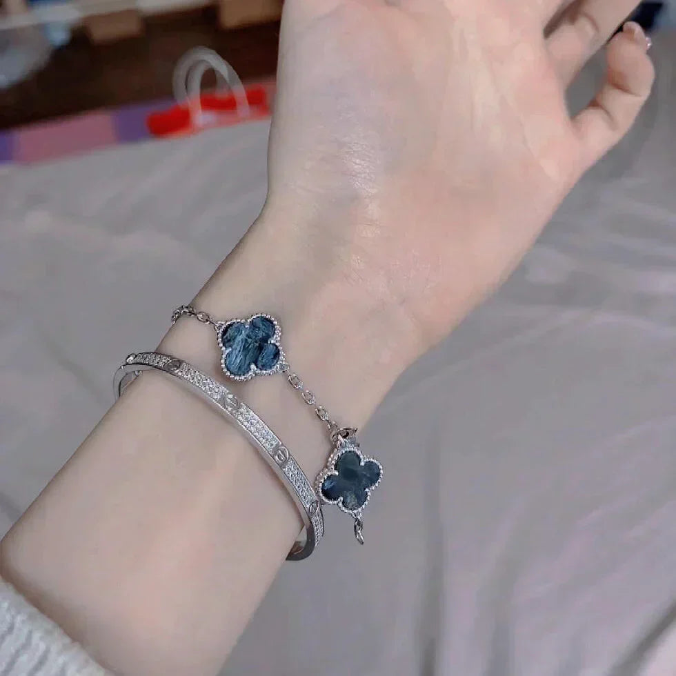 [Marins]CLOVER 5 MOTIF PIETERSITE BRACELET COLLECTION