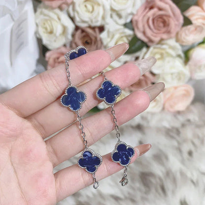 [Marins]CLOVER 5 MOTIF PIETERSITE BRACELET COLLECTION