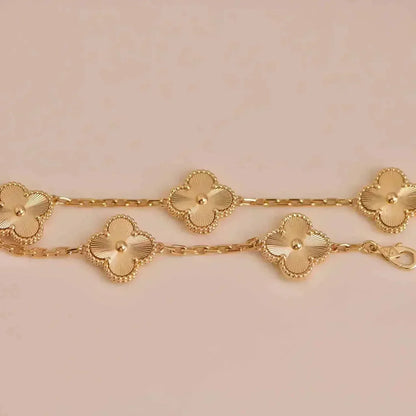 [Marins] CLOVER 5 MOTIF LASER BRACELET COLLECTION
