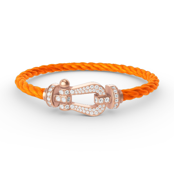[Marins]FORCE LARGE HORSESHOE FULL DIAMOND BRACELET Marins GOLD