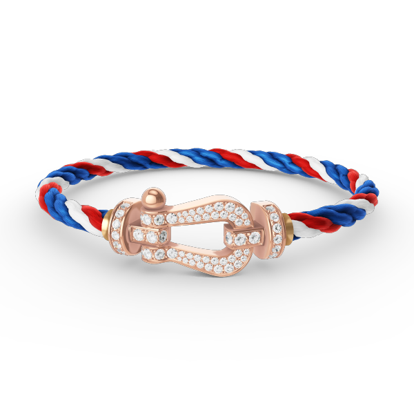 [Marins]FORCE LARGE HORSESHOE FULL DIAMOND BRACELET Marins GOLD