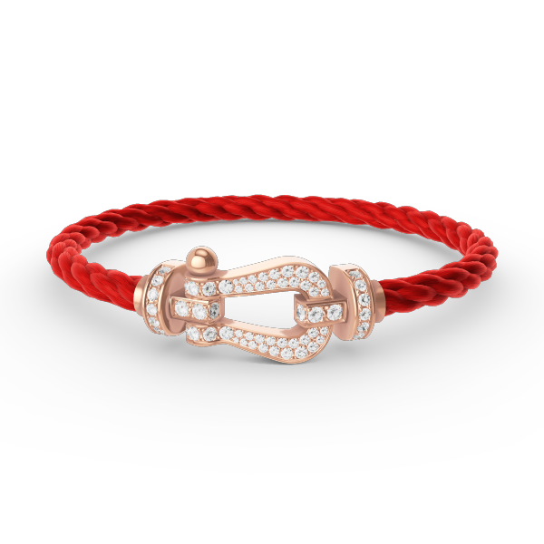 [Marins]FORCE LARGE HORSESHOE FULL DIAMOND BRACELET Marins GOLD