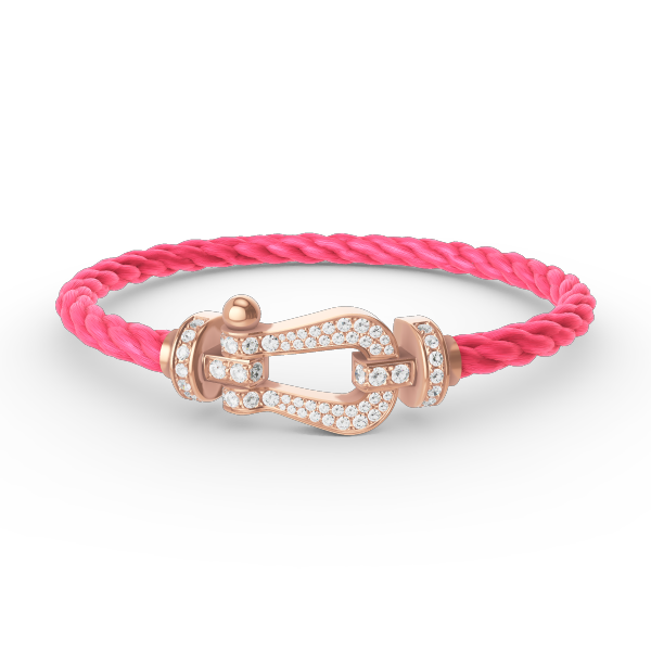 [Marins]FORCE LARGE HORSESHOE FULL DIAMOND BRACELET Marins GOLD