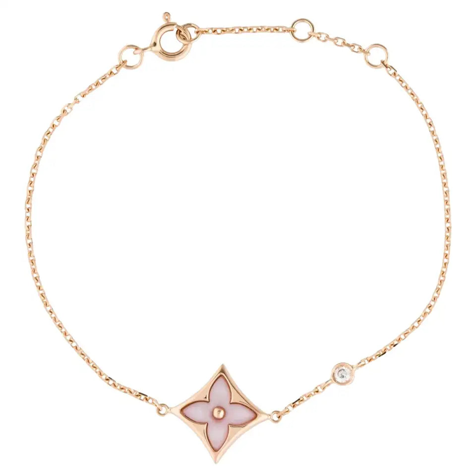 [Marins]STAR 1 DIAMOND PINK GOLD BRACELET