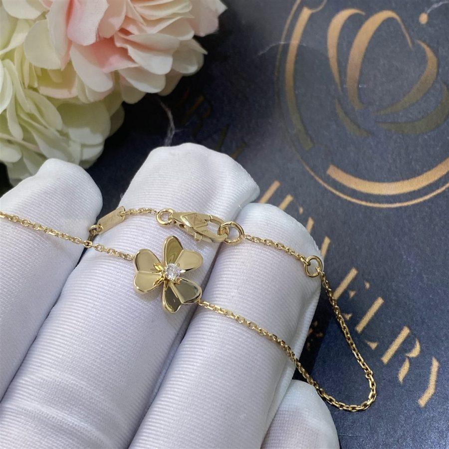 [Marin-Jewelry]FRIVOLE GOLD FLOWER BRACELET