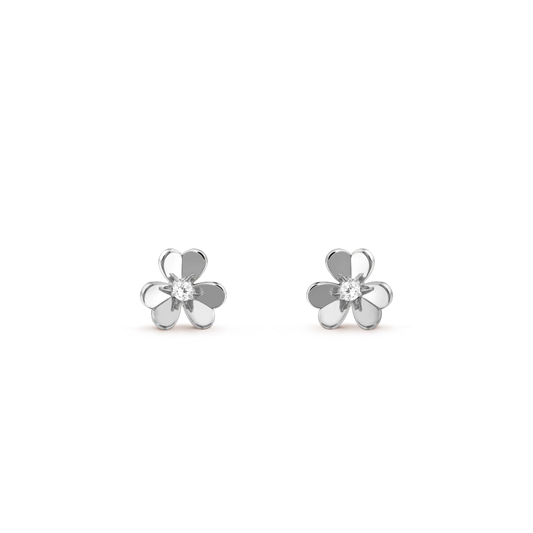 {"product_name": "[マラン] フリヴォル ミニ シルバー フラワー イヤリング"}