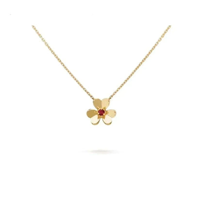 [Marins]FRIVOLE GOLD FLOWER NECKLACE