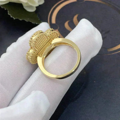 [Marins]CLOVER WHITE MOP RING
