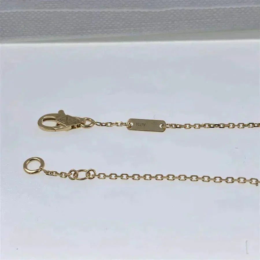 [Marins]CLOVER  CARNELIAN SINGLE FLOWER BRACELET