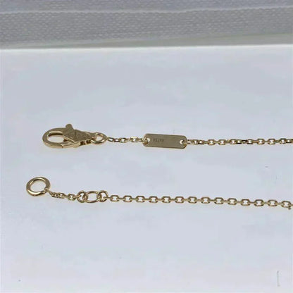[Marins]CLOVER  CARNELIAN SINGLE FLOWER BRACELET