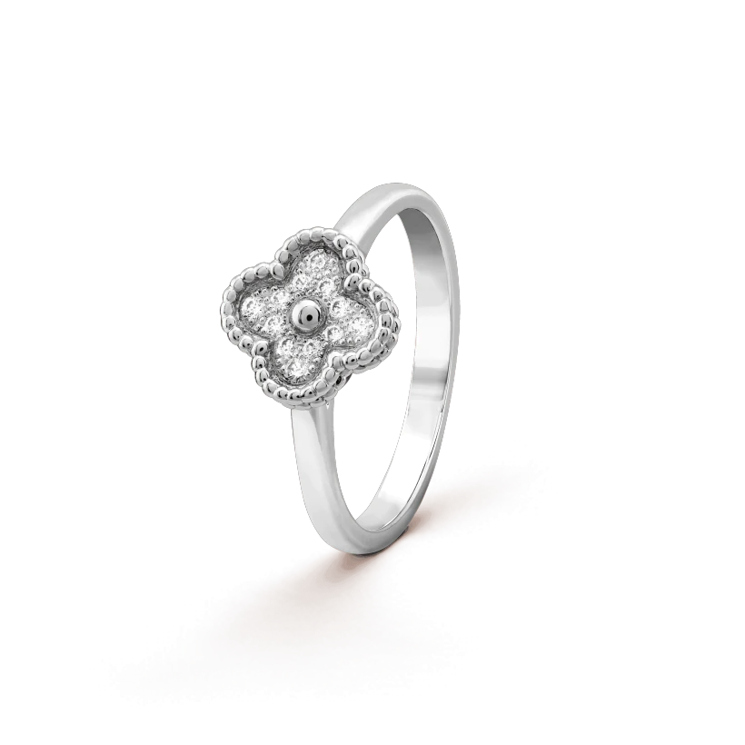 [Marins]CLOVER DIAMOND RING