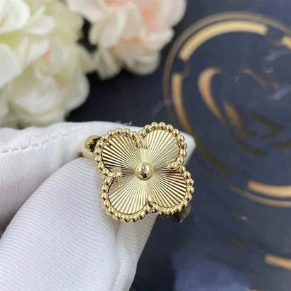 [Marins]CLOVER GOLD RING
