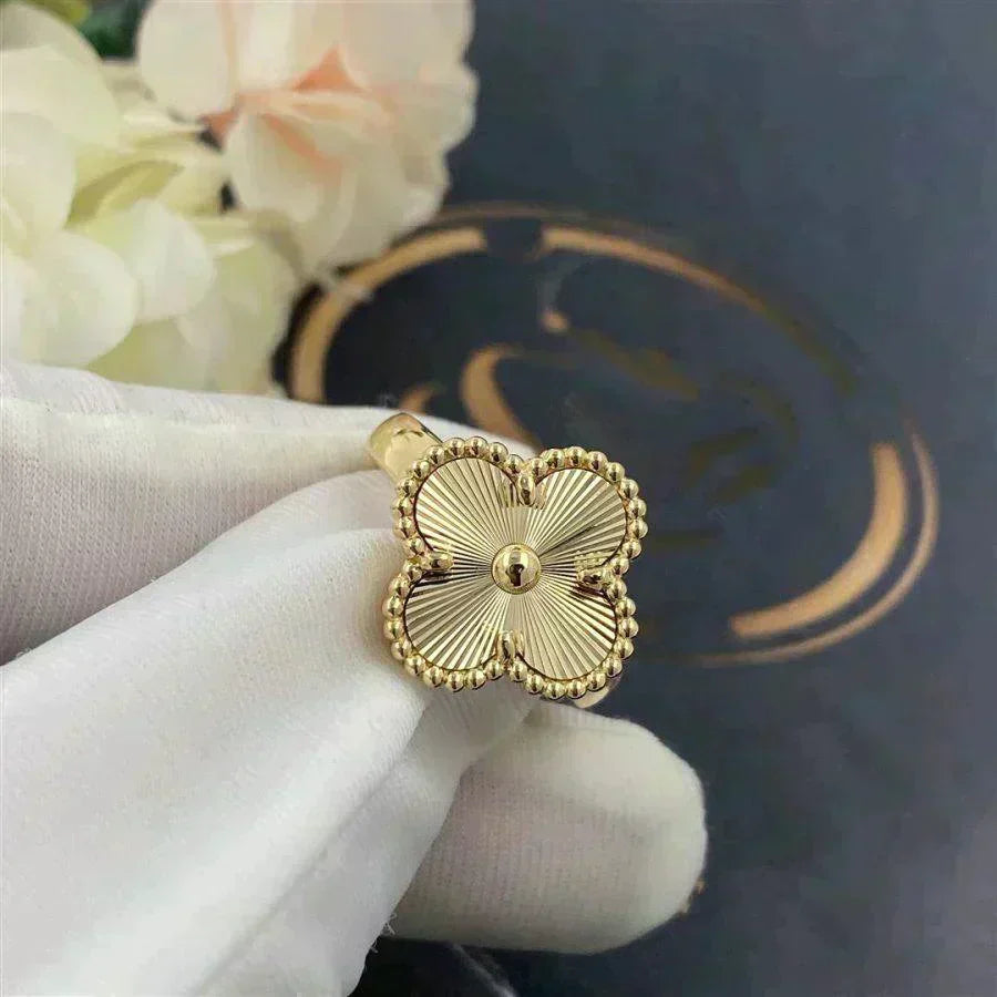 [Marins]CLOVER GOLD RING