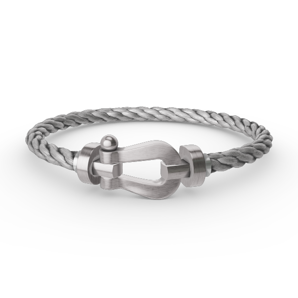 [Marin-Jewelry]FORCE LARGE HORSESHOE NO DIAMOND BRACELET SILVER