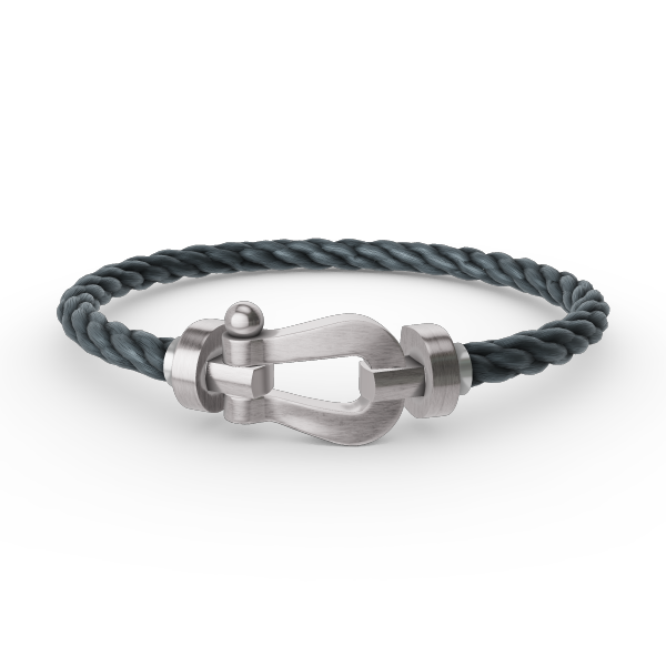 [Marins]FORCE LARGE HORSESHOE NO DIAMOND BRACELET SILVER