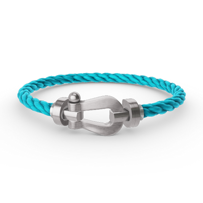 [Marins]FORCE LARGE HORSESHOE NO DIAMOND BRACELET SILVER