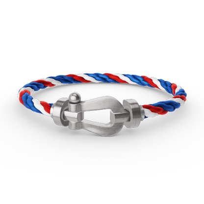 [Marins]FORCE LARGE HORSESHOE NO DIAMOND BRACELET SILVER