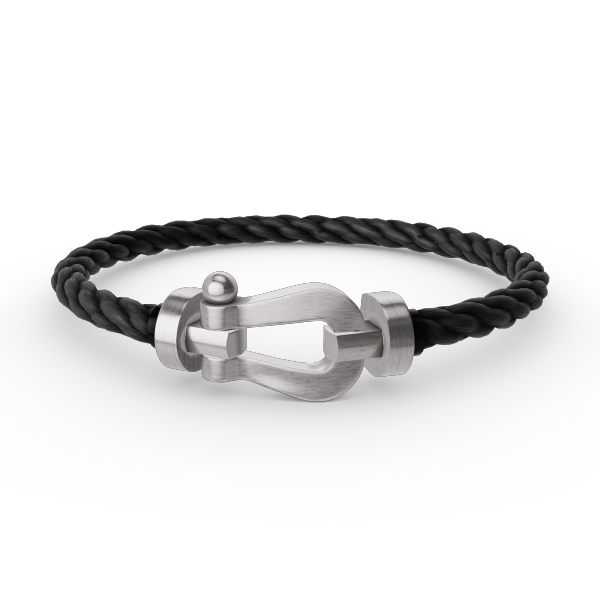 [Marins]FORCE LARGE HORSESHOE NO DIAMOND BRACELET SILVER
