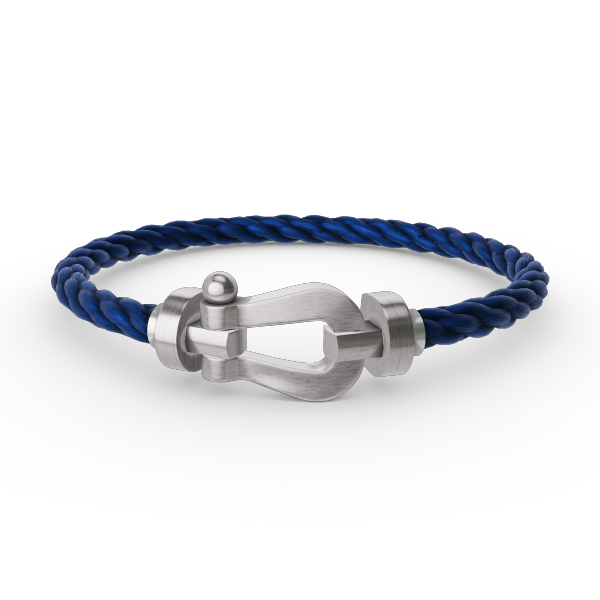 [Marins]FORCE LARGE HORSESHOE NO DIAMOND BRACELET SILVER