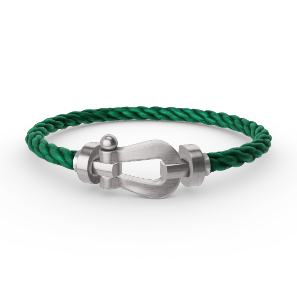 [Marins]FORCE LARGE HORSESHOE NO DIAMOND BRACELET SILVER