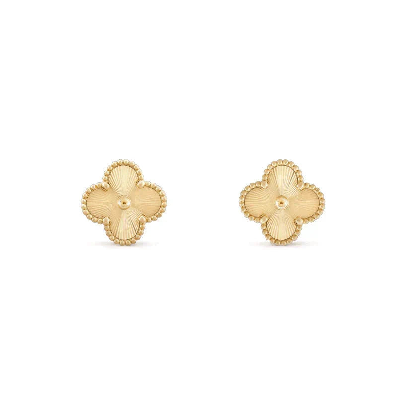 [Marins]CLOVER MEDIUM 1 MOTIFS LASER EARRINGS