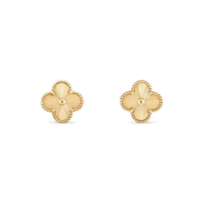 [Marins]CLOVER MEDIUM 1 MOTIFS LASER EARRINGS