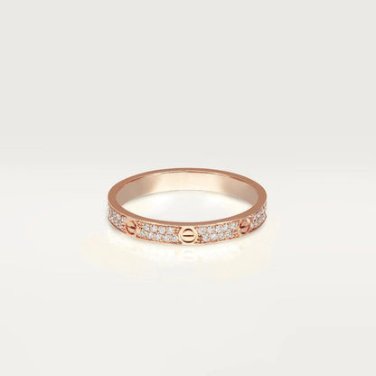 [Marins]LOVE RING 2.65MM DIAMOND