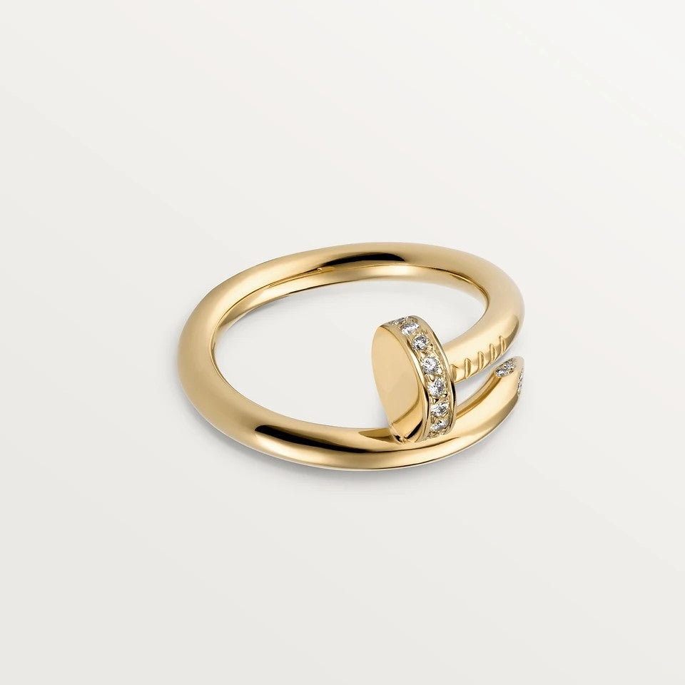 [Marins]JUSTE RING 2.65MM GOLD DIAMOND